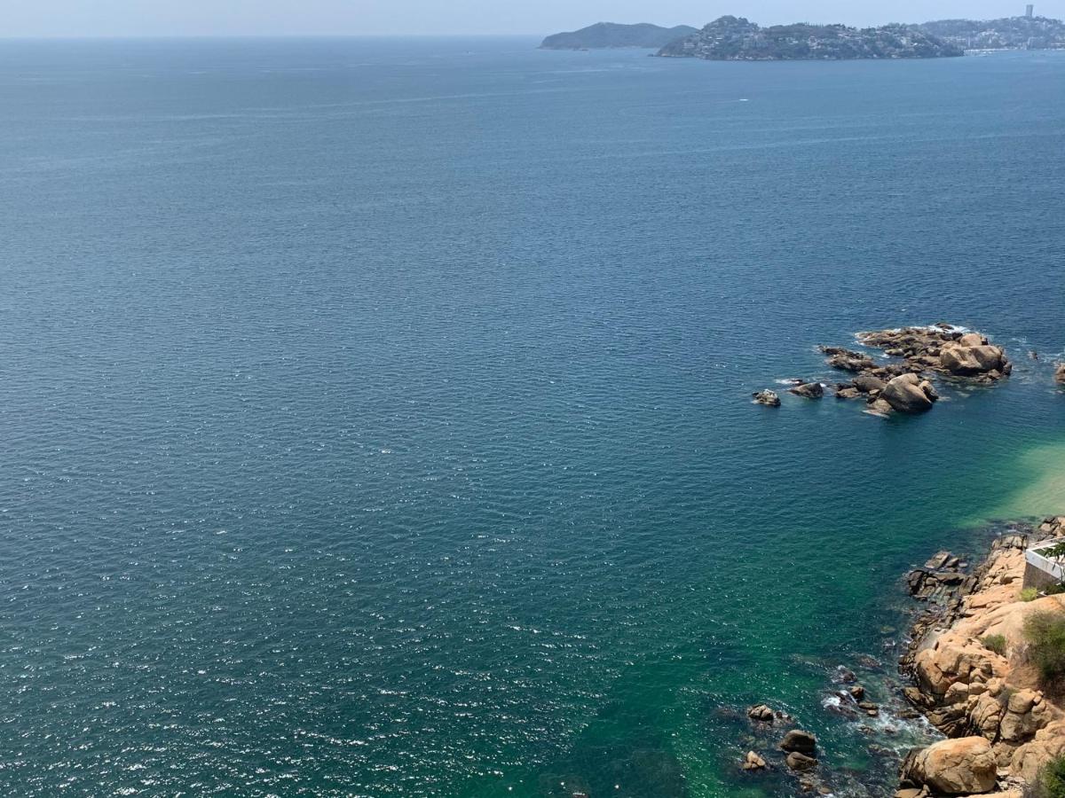 Suite Frente Al Mar En El Corazon De Acapulco Bagian luar foto