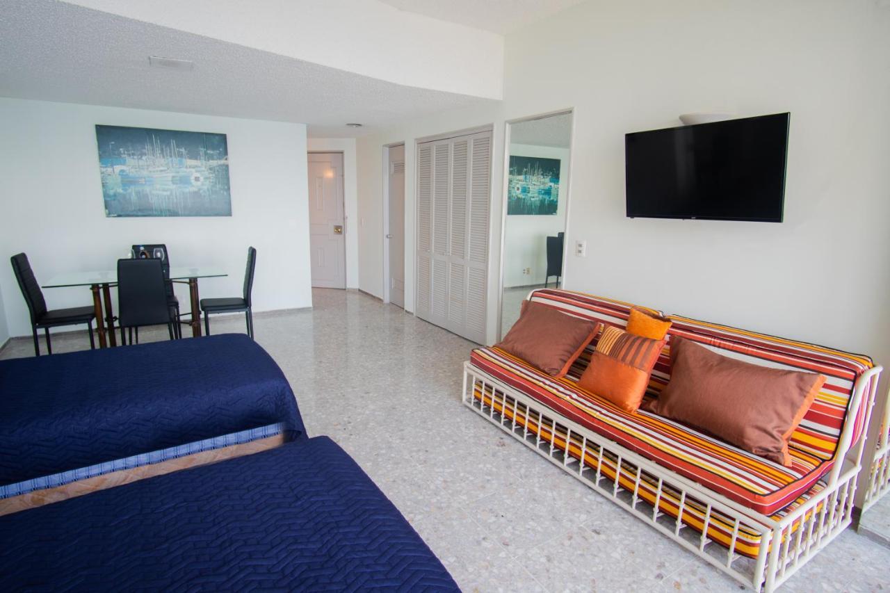 Suite Frente Al Mar En El Corazon De Acapulco Bagian luar foto