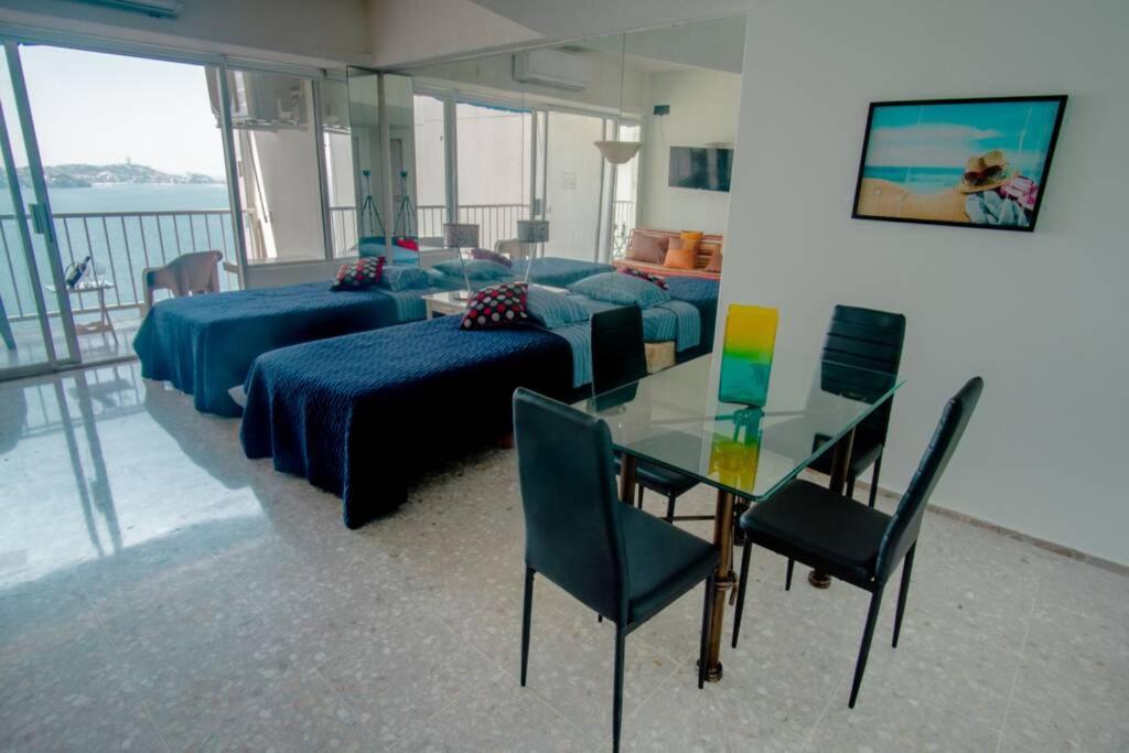 Suite Frente Al Mar En El Corazon De Acapulco Bagian luar foto