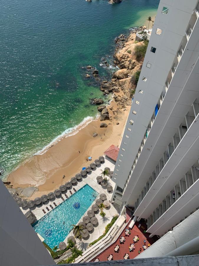 Suite Frente Al Mar En El Corazon De Acapulco Bagian luar foto