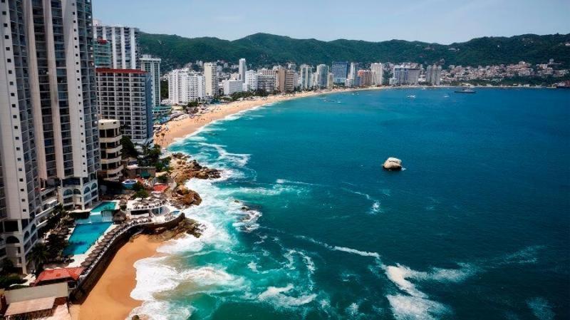 Suite Frente Al Mar En El Corazon De Acapulco Bagian luar foto