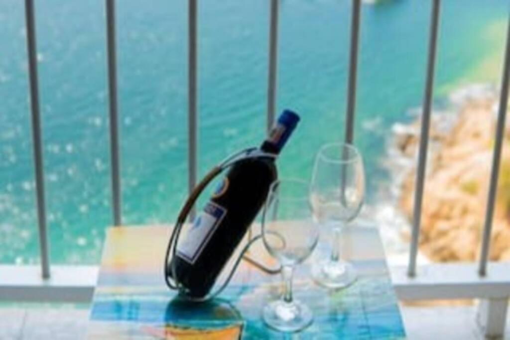 Suite Frente Al Mar En El Corazon De Acapulco Bagian luar foto